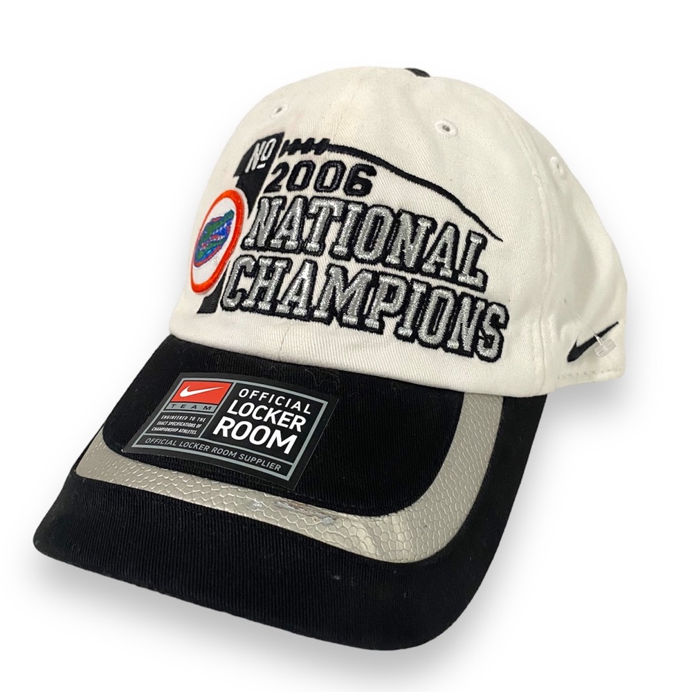 NIKE Team Vintage 2006 Florida Gators Football National Champions Hat Size OS